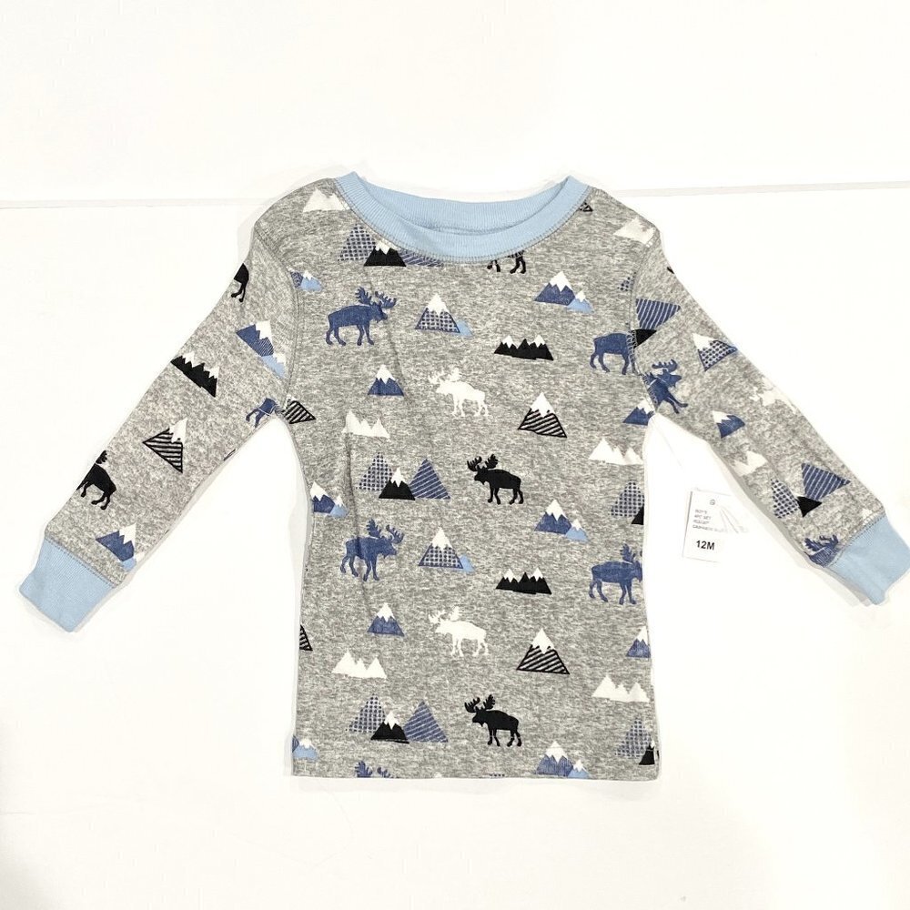 NWOT Koala Kids Infant Toddler Long Sleeve Mountains Wilderness Top